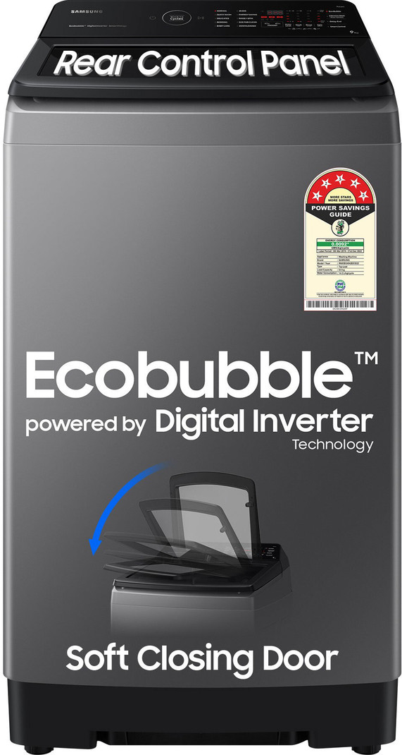 price history - Samsung 9 kg 5 star, Ecobubble, Wi-Fi, Digital Inverter Fully Aut...more