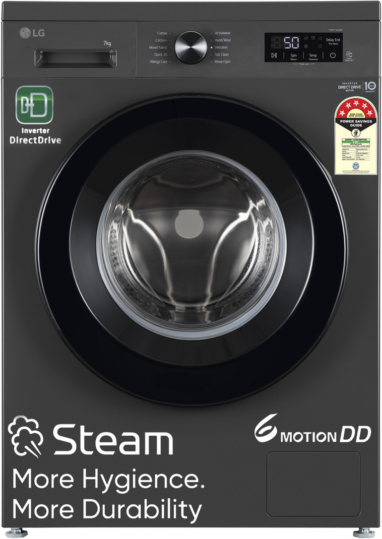 price history - LG 7 kg 5 Star, Inverter Direct Drive Technology, 6 Motion DD, Re...more