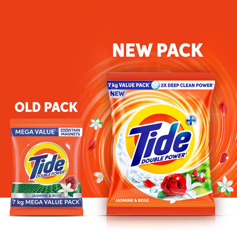 Tide Plus Jasmine & Rose Detergent Powder - Image 4