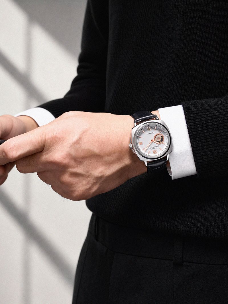 French Connection FCA45SBL Silver Automatic Analog Watch - Image 4