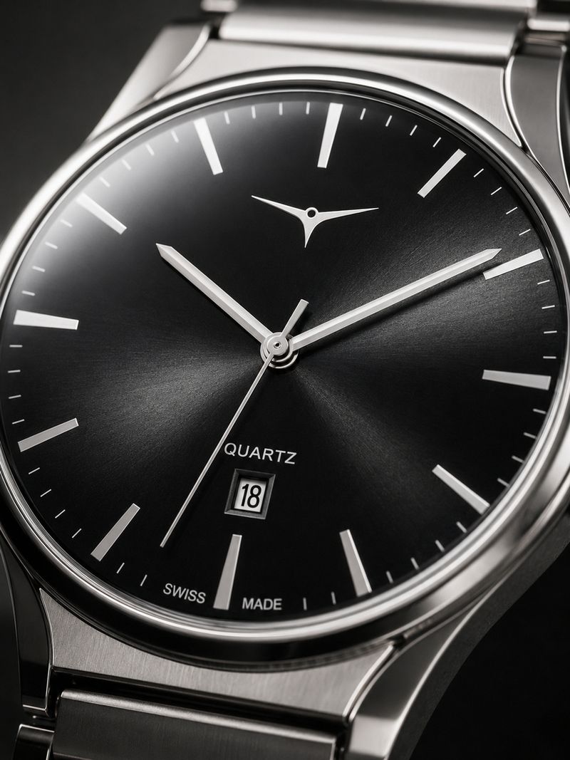 Nester Prestige Steel Series Analog Watch - Black - Image 5