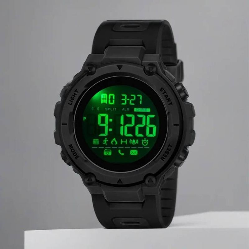 HALA HL-1145-Black Digital Watch - Black - Image 6