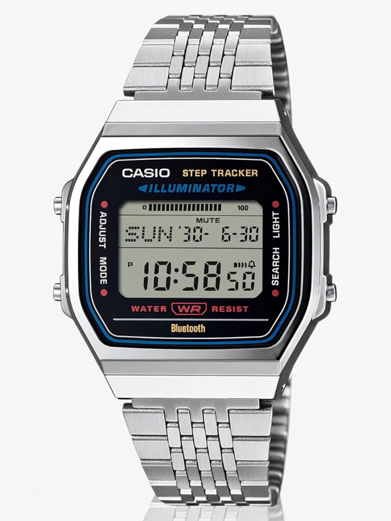 price history - CASIO VINTAGE Digital Watch - For Men & Women D365 (ABL-100WE-1A...more