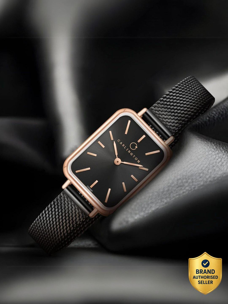 Carlington Carlington Iconic Series Premium Ladies Wrist Watches Analog Watch  - For Women CT 2041 Black