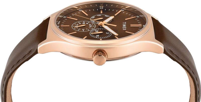 TIMEX Multifunction Brown Dial Analog Watch For Men - Image 6
