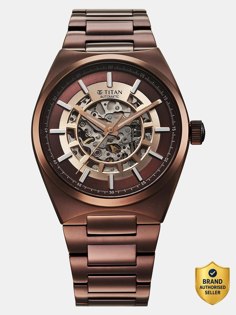 Titan Titan Automatic Analog Watch - For Men 90221QM01,NU90221QM01
