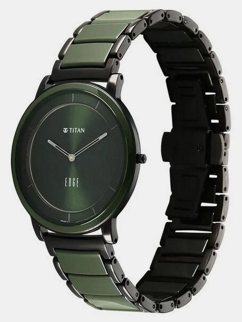 Titan Edge Melange Quartz Brown Men's Watch - Image 6