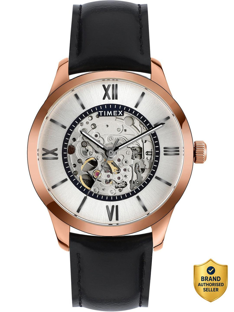 TIMEX Automatic Silver Dial Analog Watch  - For Men TWEG208SMU08
