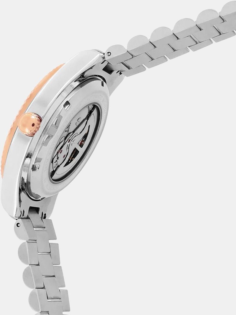 French Connection Rose Gold Automatic Watch - Image 6