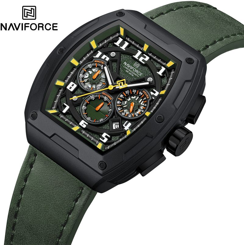 Naviforce Black Analog Watch NF8053 - Image 6