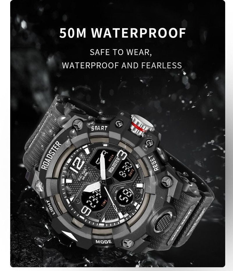 Roadster Boys Tactical Sports Watch 100836351 - Image 5