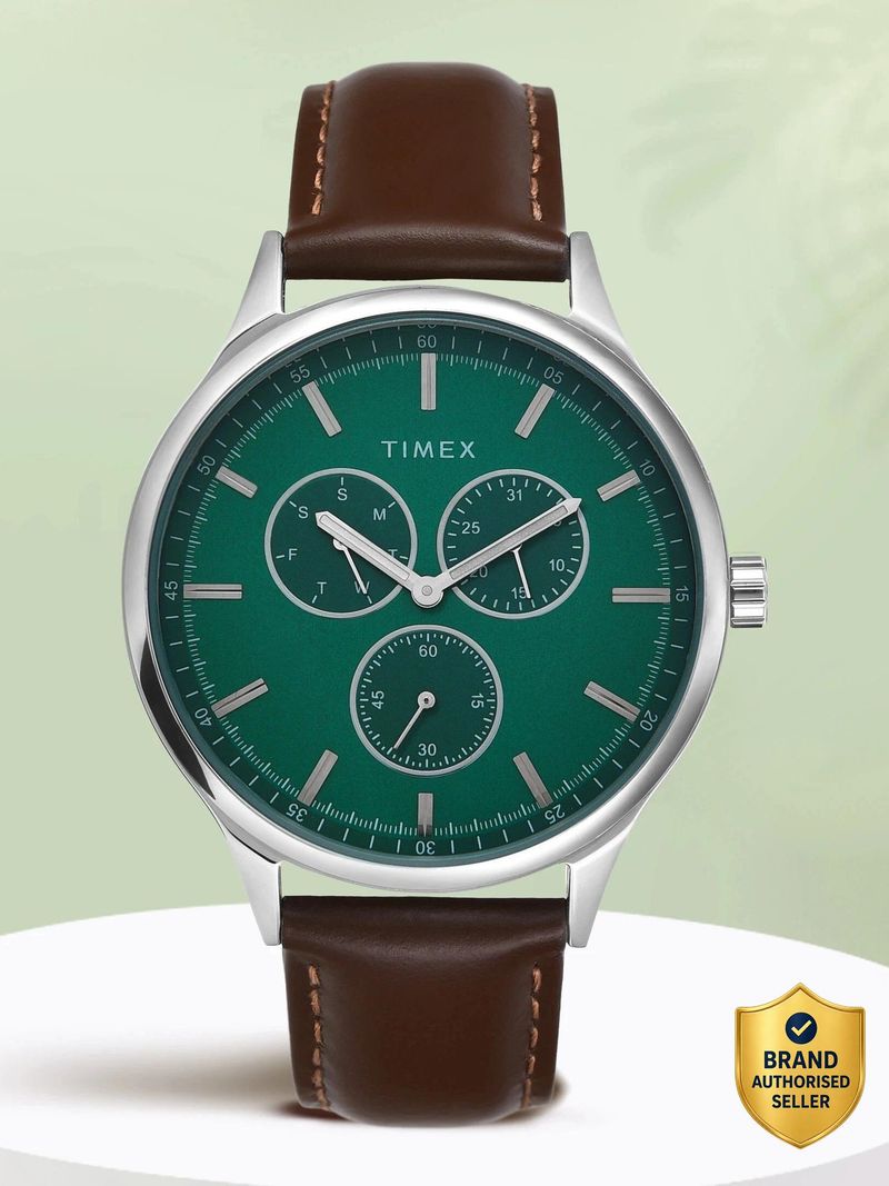 TIMEX Multi Function Green Dial Analog Watch - Image 5