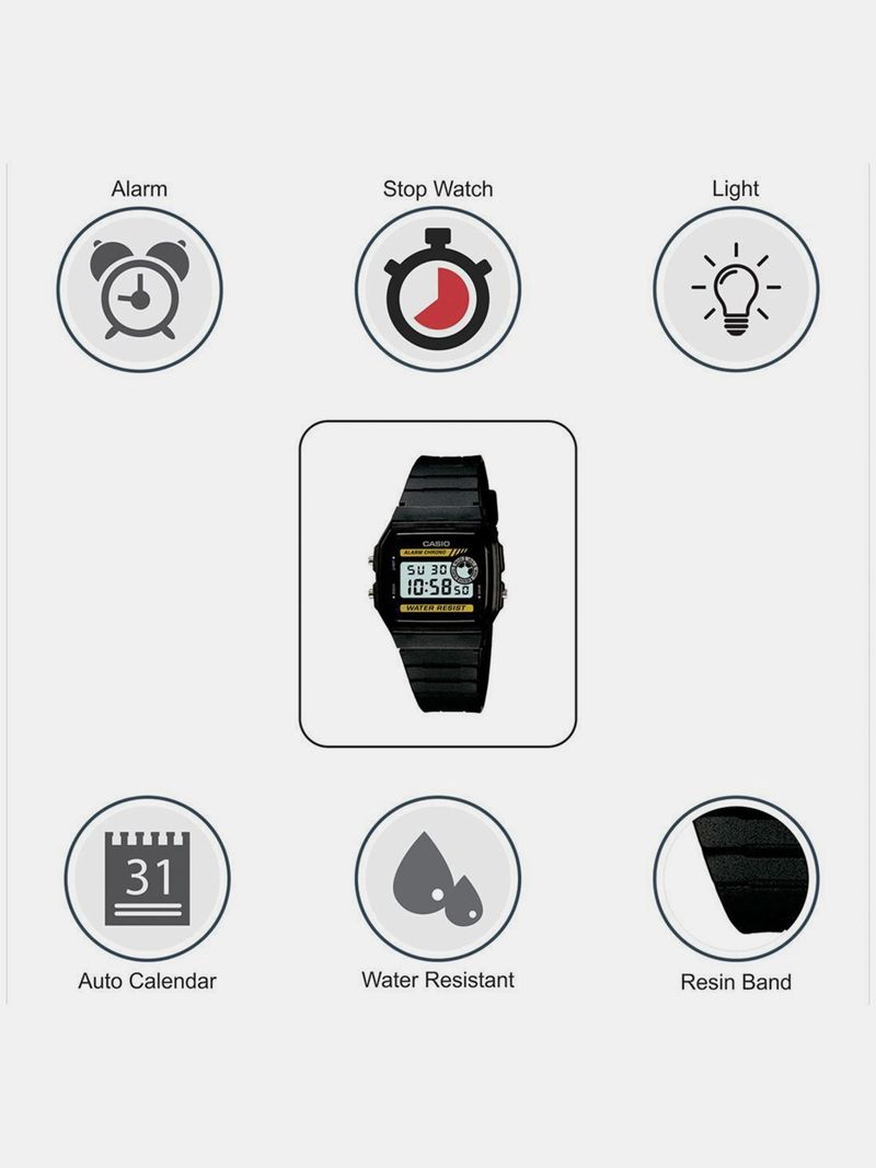 CASIO Youth Digital Watch - For Men D053 - Image 8