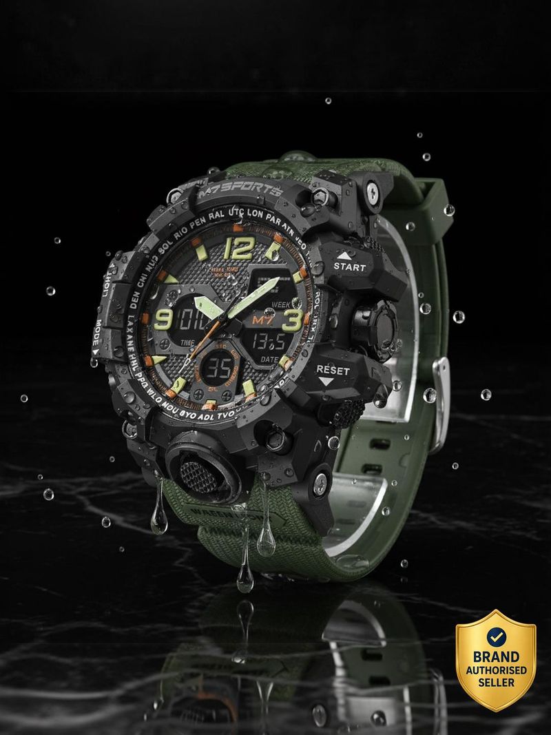 M7 By Metronaut M7 Adventure Chrono Series Analog-Digital Watch - - Image 2