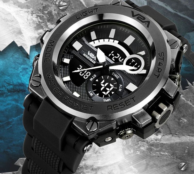 V2A Men's Analog-Digital Sports Watch - Image 6