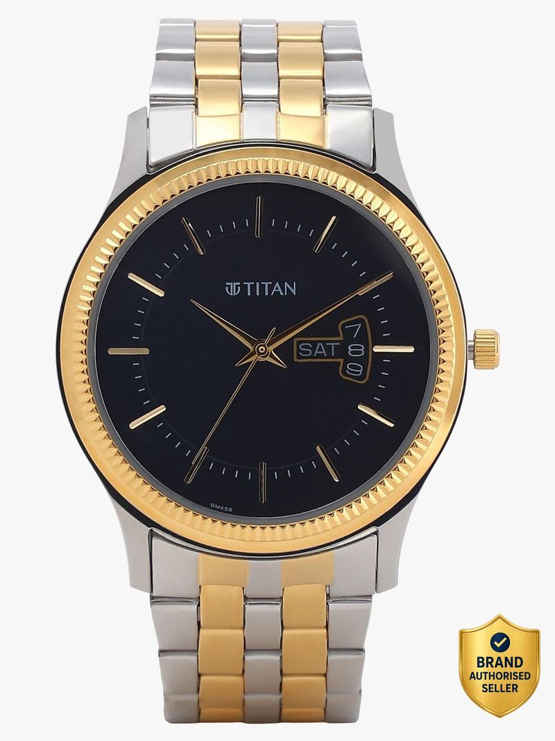 Titan Karishma Midnight Blue Dial Watch - Image 2