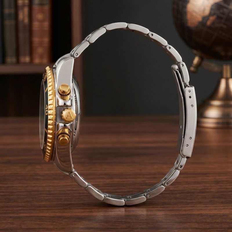 Alix Automatic Flying Wheel Tourbillon Watch - Image 4