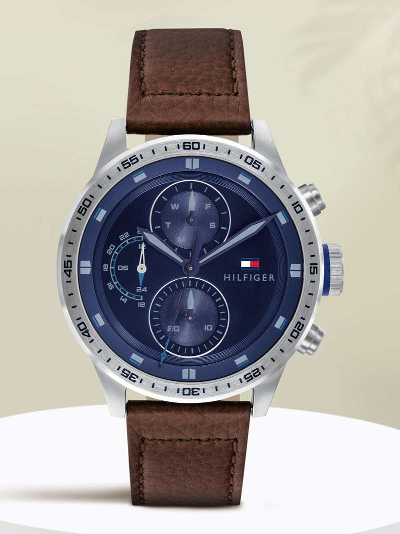 tommy hilfiger trent analog watch men
