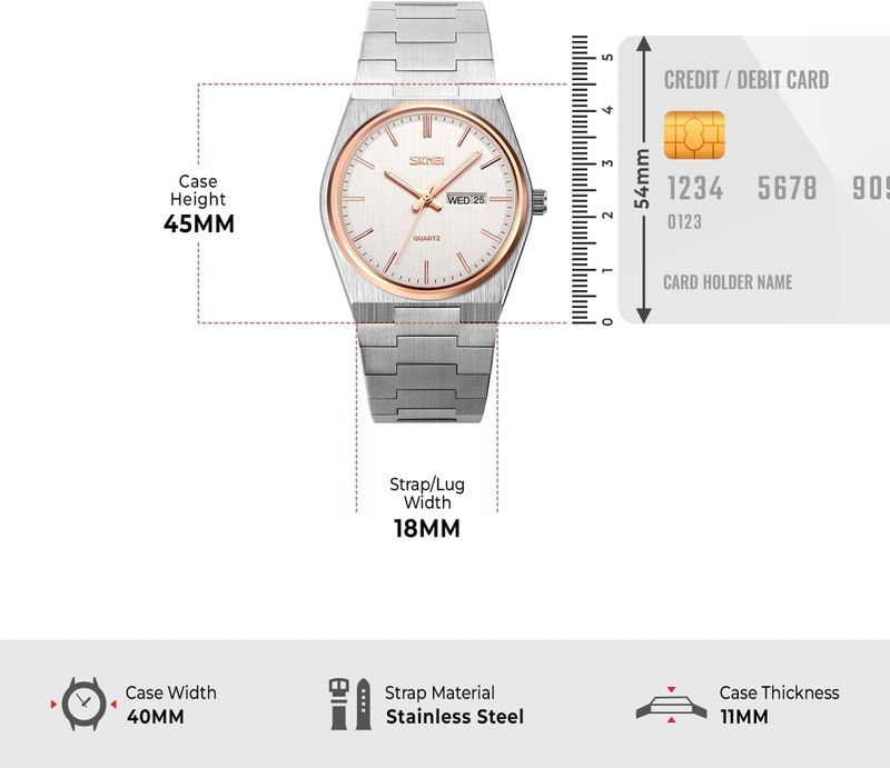 SKMEI Men's Analog Watch 9288 - Image 6