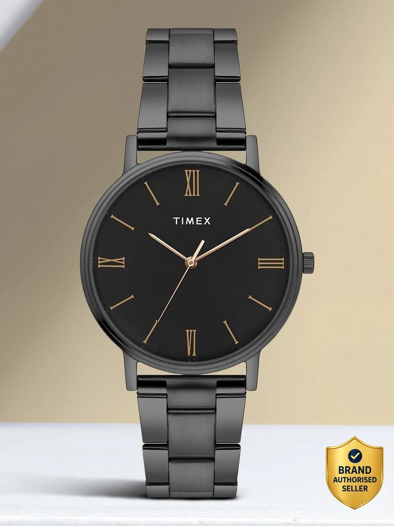 Black Dial Analog Watch - Men TWTG80SMU10 - Image 2