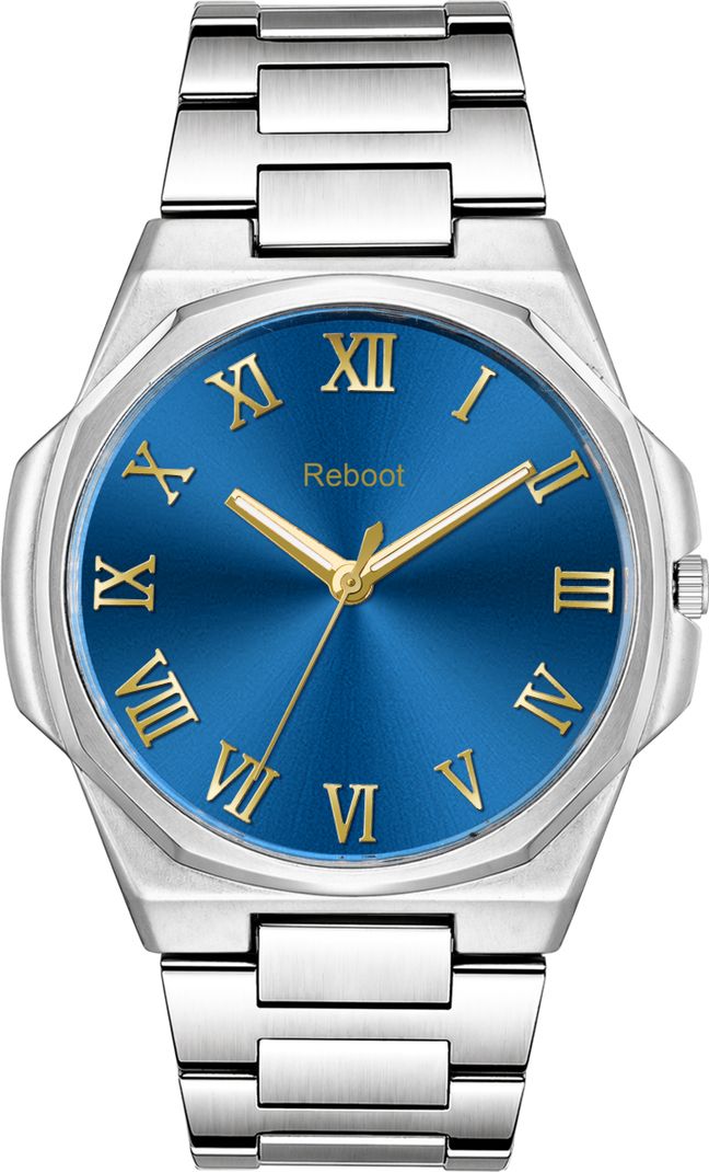 Reboot 1501 Silver Roman Dial Slim Watch - Image 6