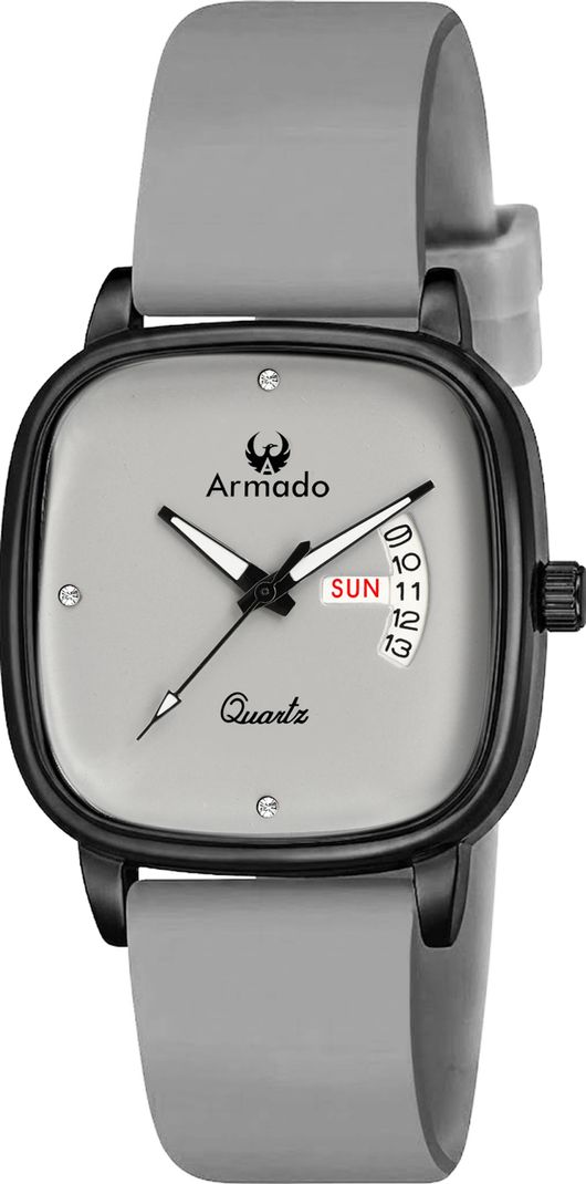 ARMADO Boys Square Dial Watch - Neutral Grey - Image 4
