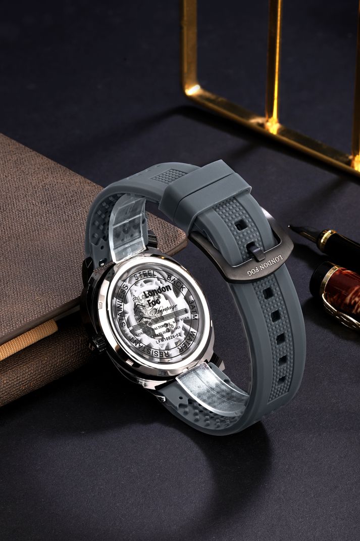 London Fog Men's Skeleton Analog Watch LFM10026-02 - Image 6