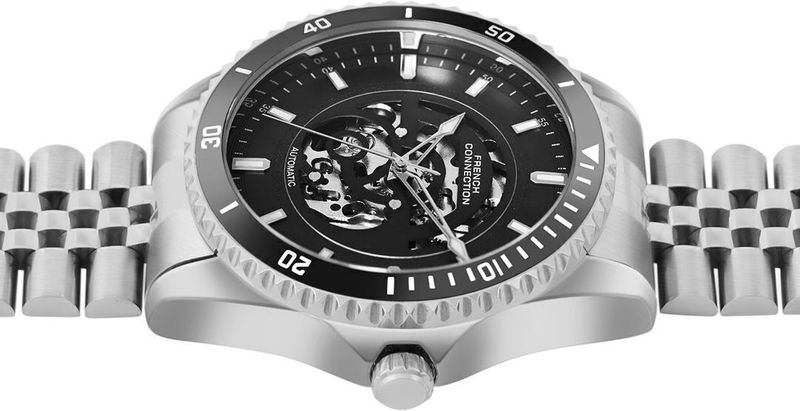 French Connection AETHER DRIVE Black Sunray Watch - Image 5