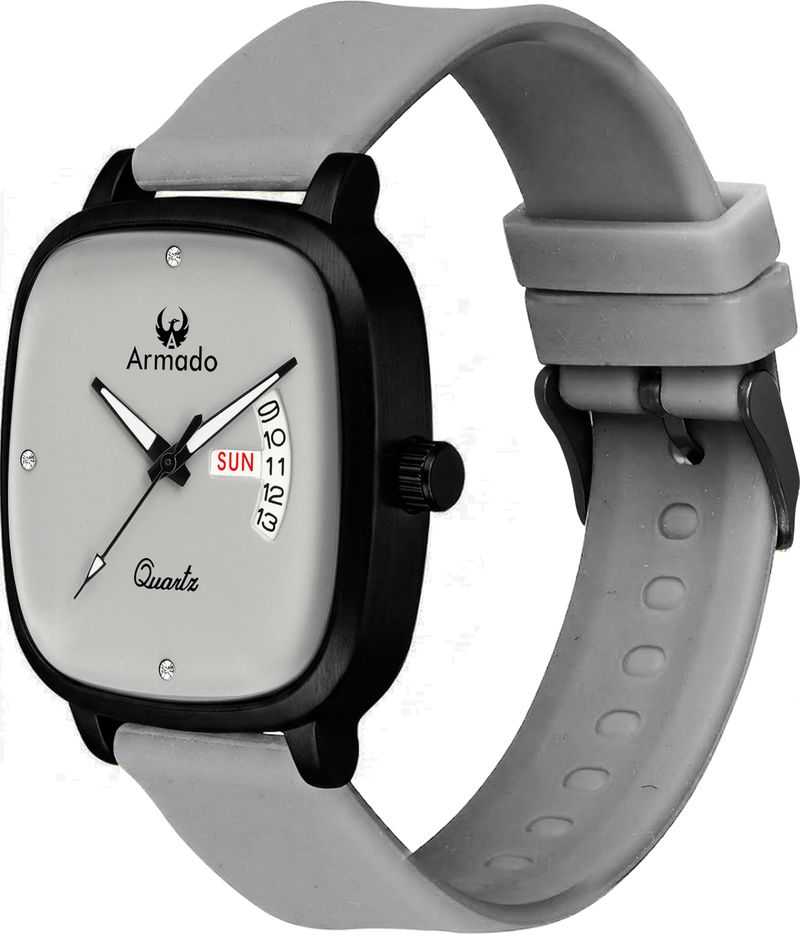 ARMADO Boys Square Dial Watch - Neutral Grey - Image 3