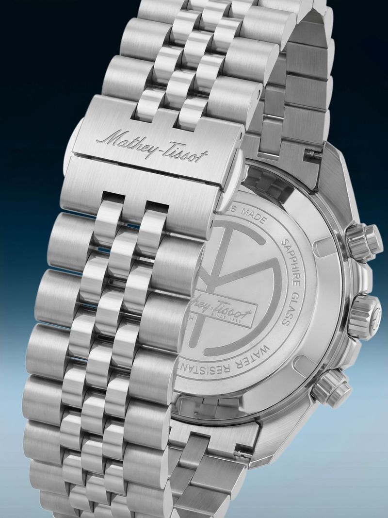 Mathey-Tissot CYCLOPE Blue Dial Analog Watch - Image 6