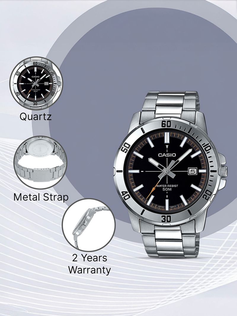 CASIO MTP-VD01 Analog Watch For Men A1734 - Image 6