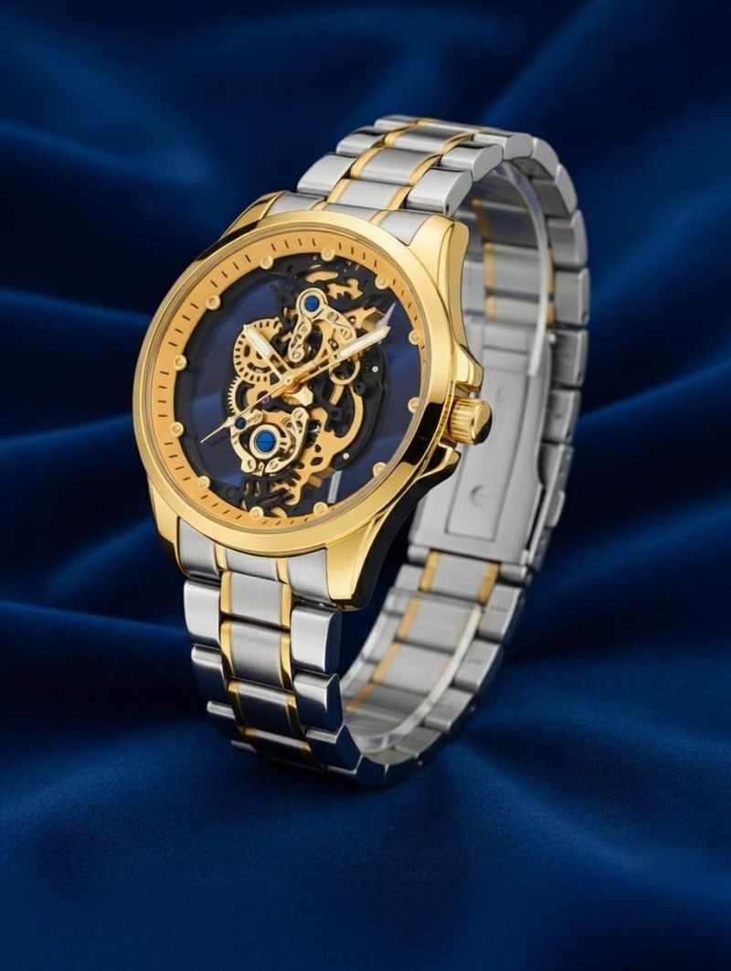 Fanish fashion Skeleton Series 2025 Men's Watch - Image 2
