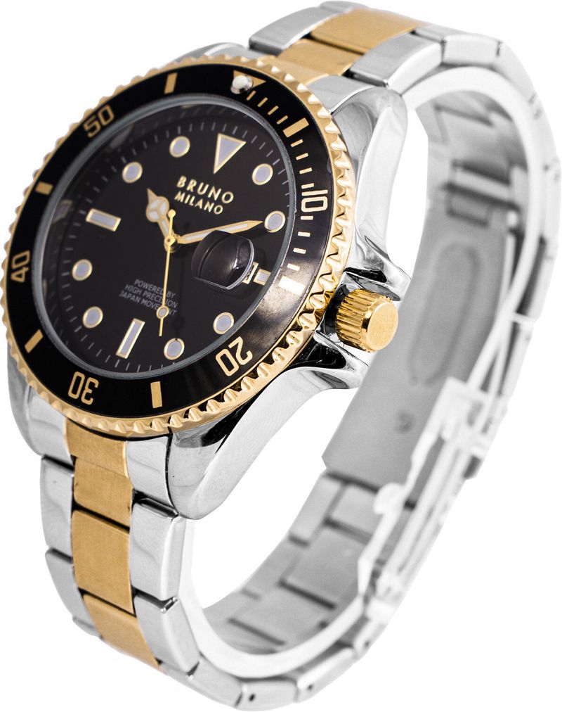 Bruno Milano Men's Stainless Steel Analog Watch - Image 3