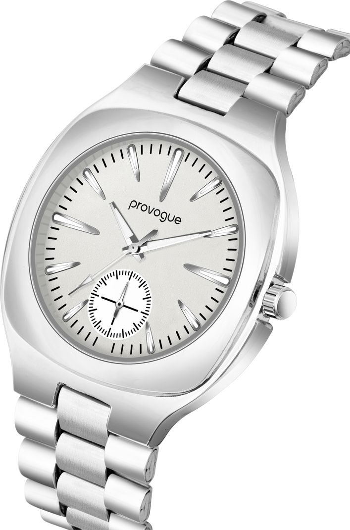 Provogue Men's Silver Analog Watch GSQ027-SLV-PR - Image 6
