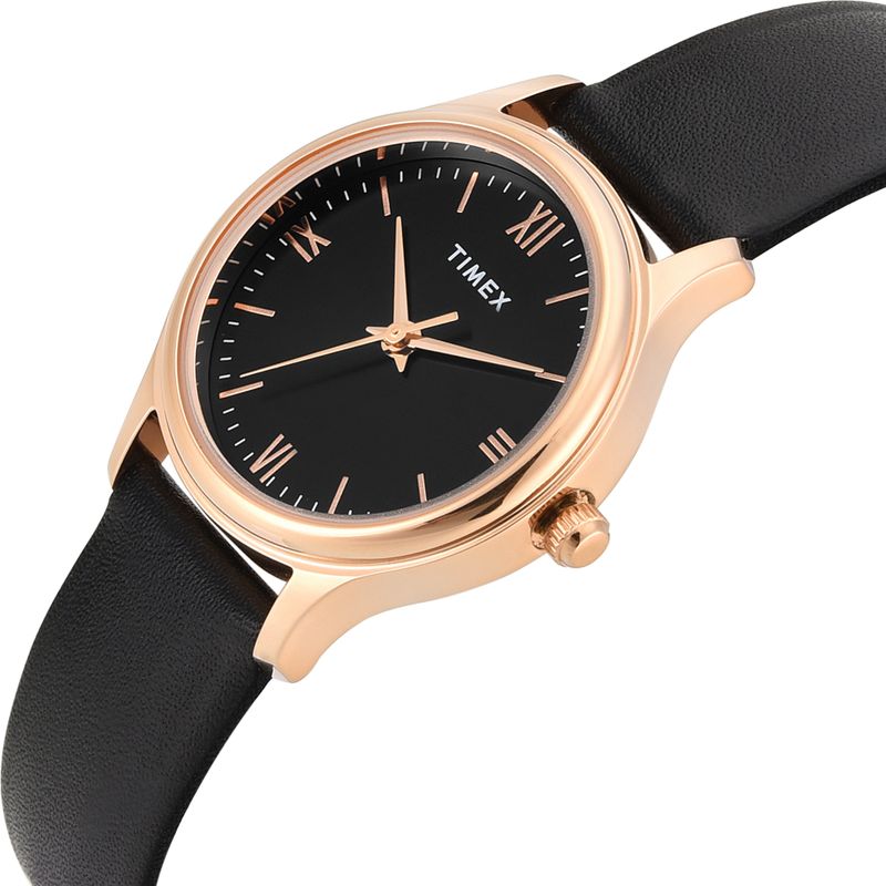 TIMEX TWEL275SMU04T Black Dial Analog Watch - Women - Image 4