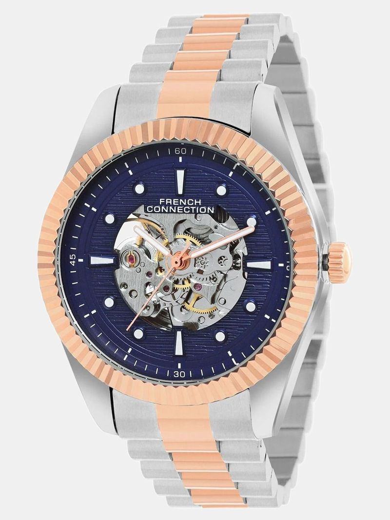 French Connection Rose Gold Automatic Watch - Image 5
