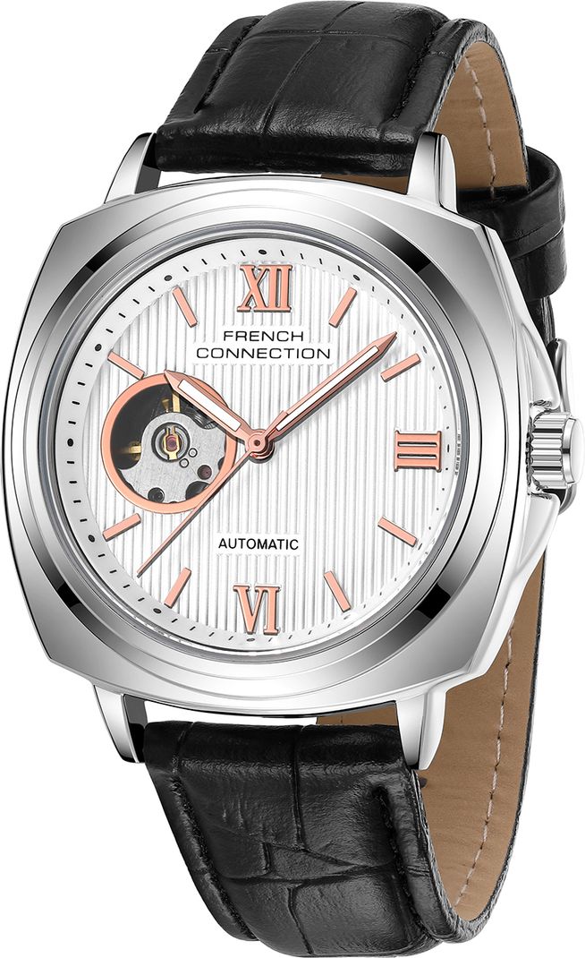 French Connection FCA45SBL Silver Automatic Analog Watch - Image 5