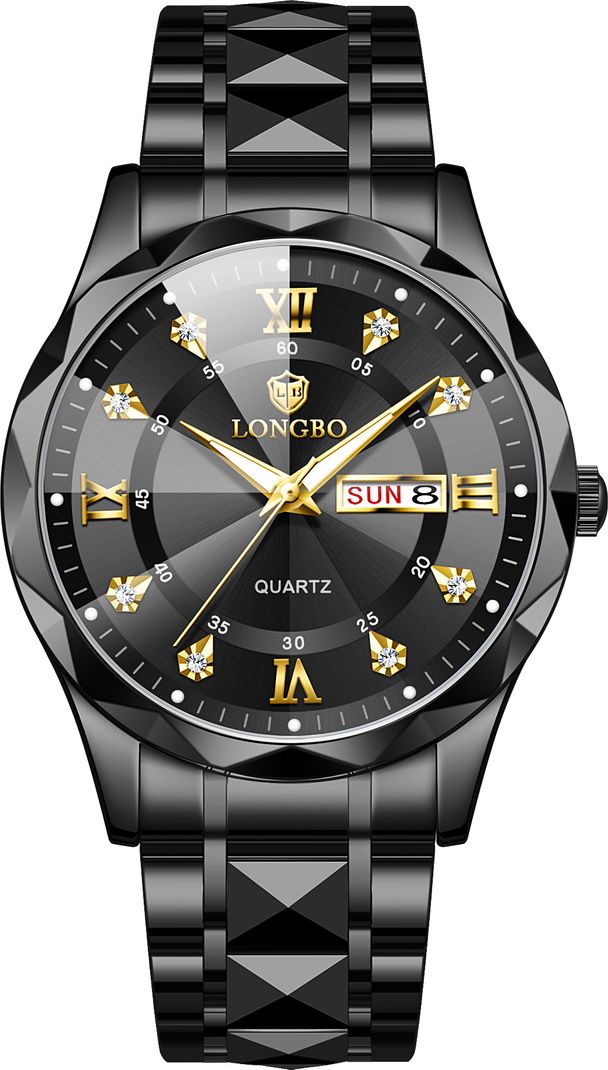 Longbo Men's Luxury Trendy Party-Wear Analog Watch - Image 6