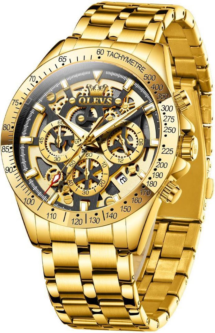 OLEVS Men's Analog Watch S-G9913GJQJH-1 - Image 4