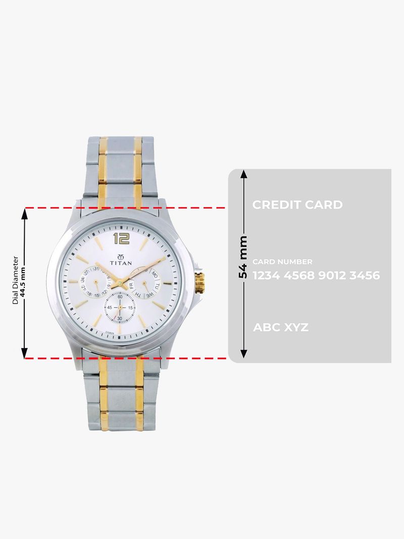 Titan Workwear Silver Dial Analog Watch - Men - Image 6