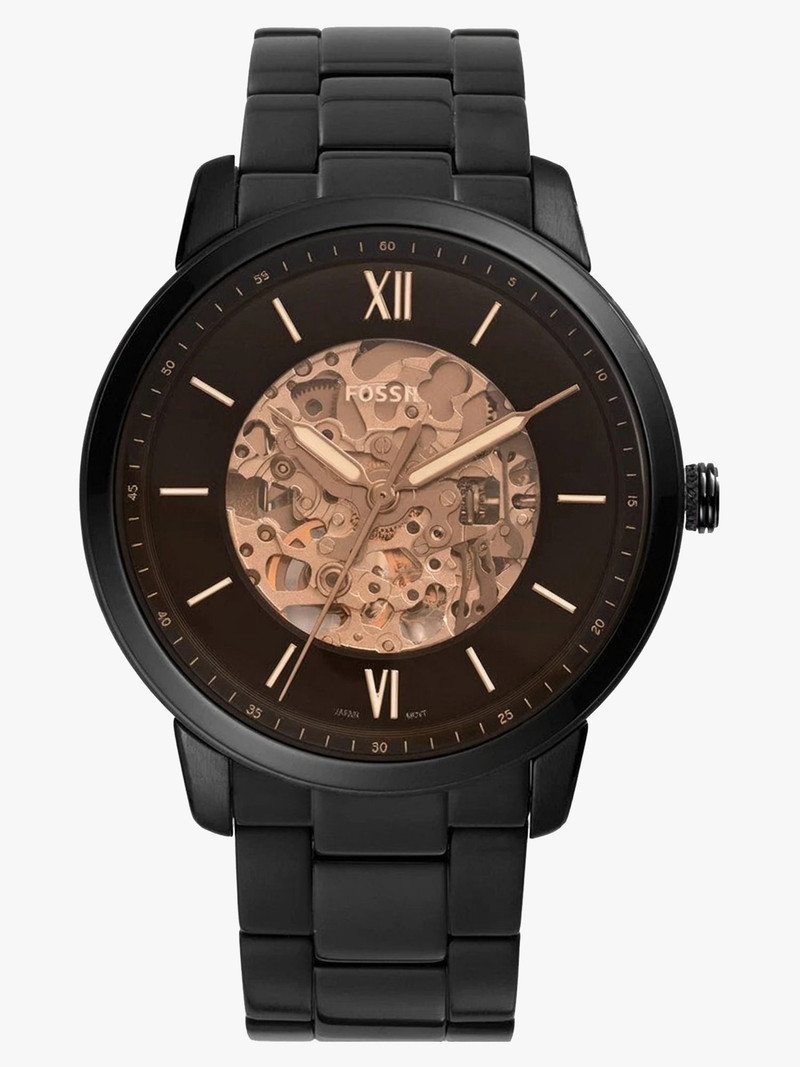 fossil bannon automatic analog watch  - for men me3183