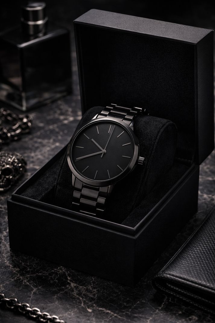GRIHAM Men's Black Phantom Analog Watch - Image 5
