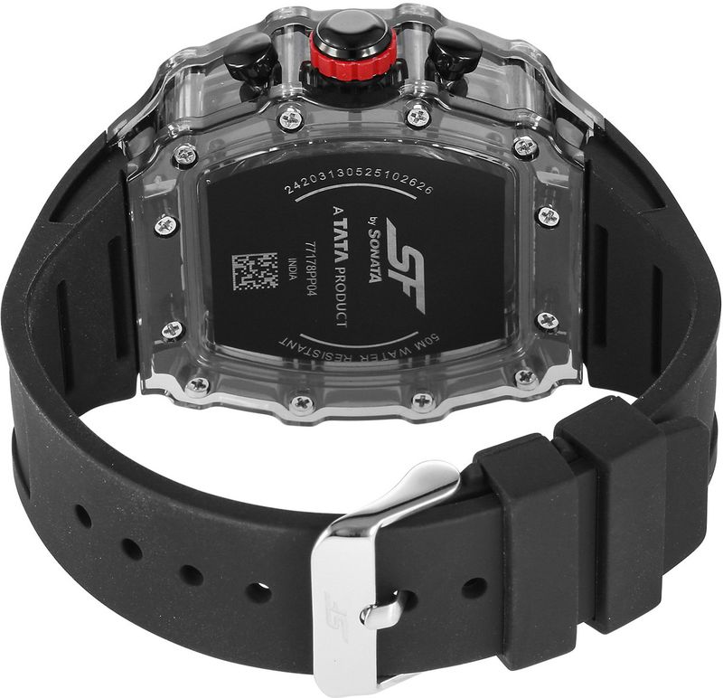 SONATA Men's Analog Watch 77178PP04W - Image 5
