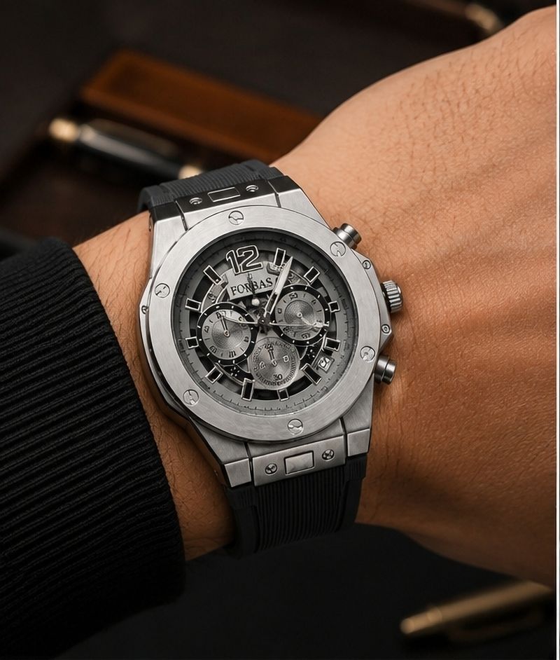 fobras Analog Watch FAW-GRAY-01 Gray - Image 6