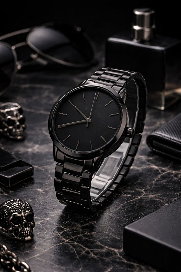 GRIHAM Men's Black Phantom Analog Watch - Image 4