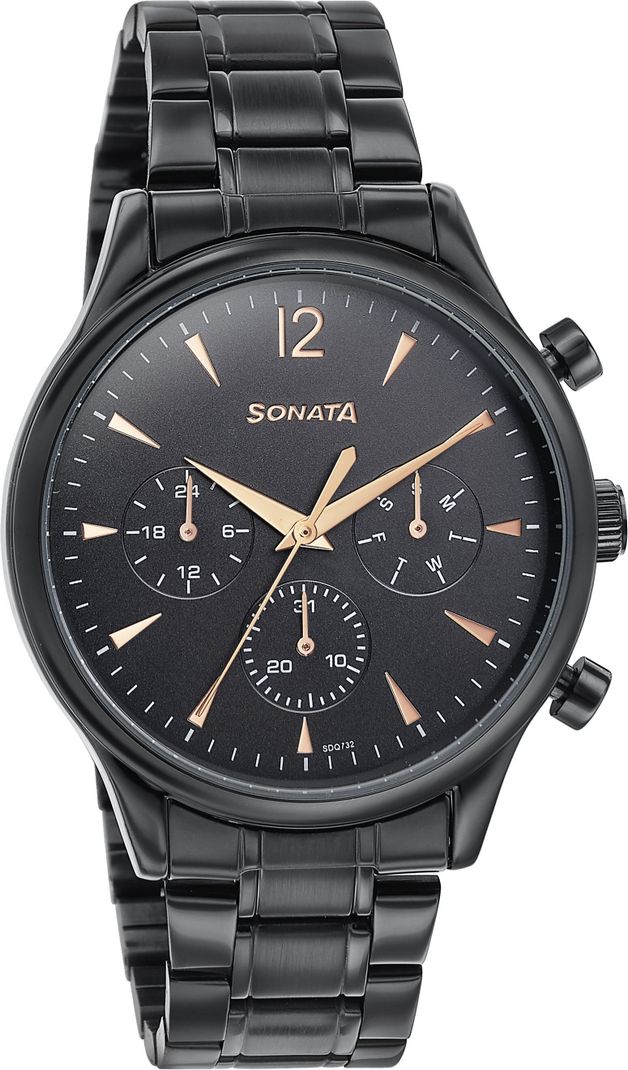 Sonata Wedding Edit Black Dial Analog Watch - Image 6