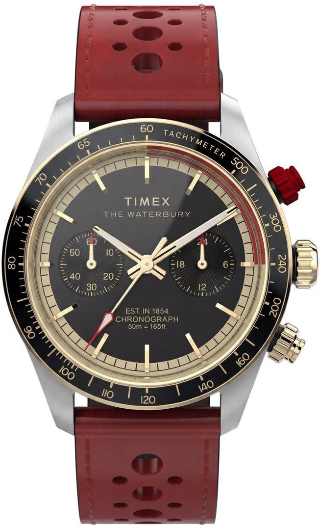 TIMEX Waterbury 39mm Black Dial Analog Watch - Image 2