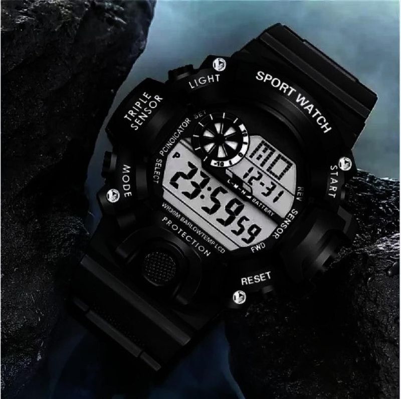 BMCOLLECTION Boys Watch with Alarm, Date, Time - Image 4