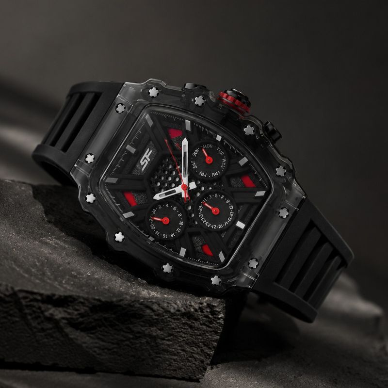 SONATA Men's Analog Watch 77178PP04W - Image 2