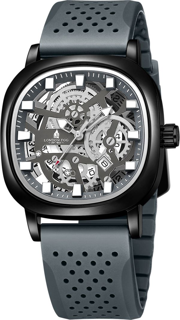 London Fog Men's Skeleton Analog Watch LFM10026-02 - Image 2